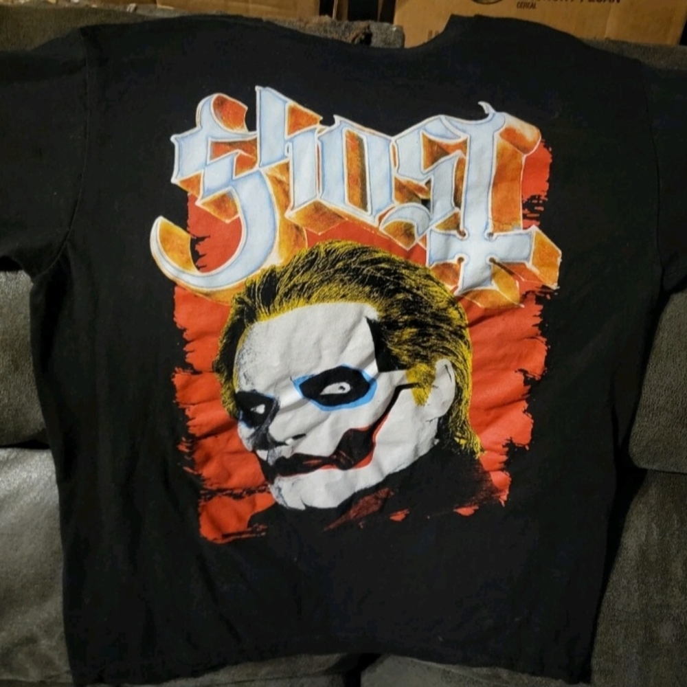 Ghost Band Papa Joker Clown Shirt Small